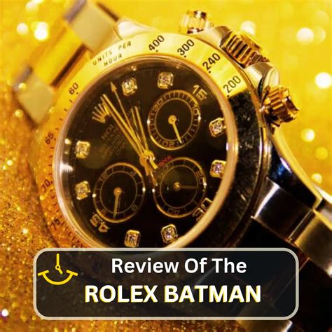 rolex batman review youtube|Rolex Batman price chart.